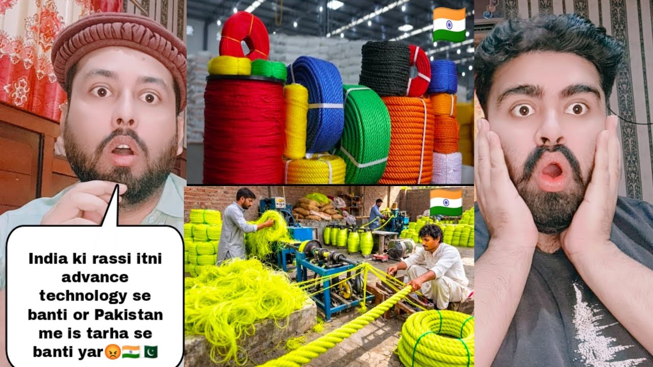 Ropes Making In India Vs Ropes Making In Pakistan 