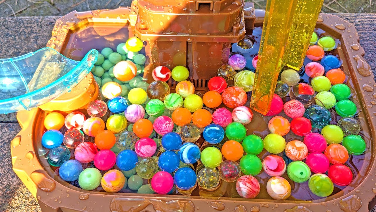 10 kinds of water marble run♪ Popular Dinosaur Somen Slider x Bamboo Somen Slider and many more!