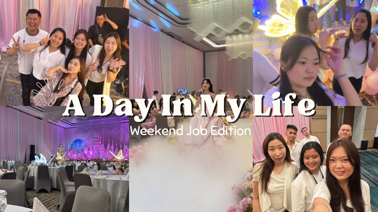 Weekend Diaries: Life as an Event Organizer ✨ | Event BTS