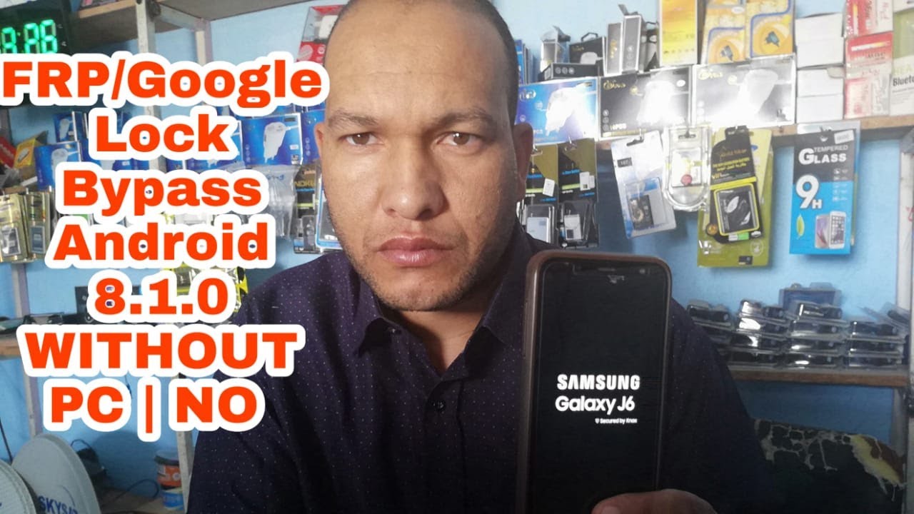 حذف حساب جوجل وحماية FRP بدون كمبيوتر لجهاز J6 اصدار 2020 SAMSUNG Galaxy J6/J6