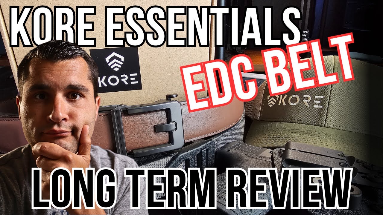 Ремни Kore Essentials EDC — долгосрочный обзор