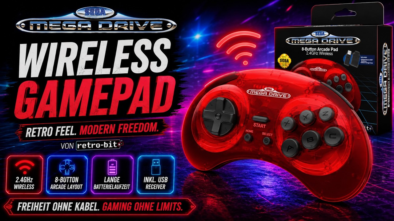 Achtung! Kauf dir keinen SEGA Mega Drive Controller, bevor du dir das hier angesehen hast!🎮🤔