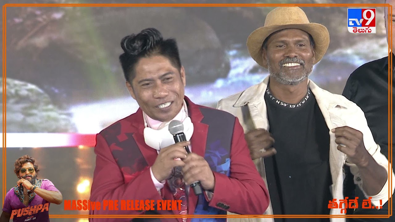 Peter Hein speech | Pushpa Pre-Release Event | Allu Arjun,Rashmika - TV9