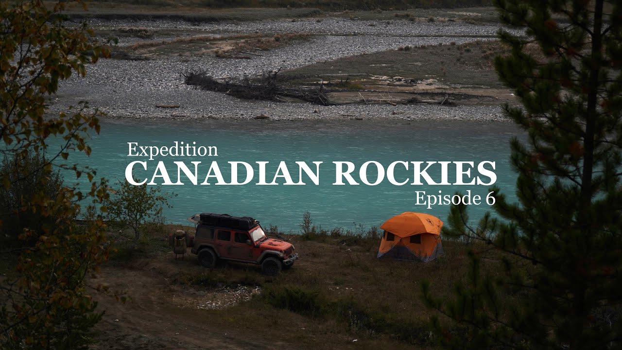 Exploring BACKROADS in BRITISH-COLUMBIA | JEEP WRANGLER OVERLAND CAMPING ADVENTURE | 7A16