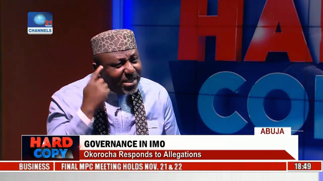 Hard Copy: Okorocha Responds To Allegations