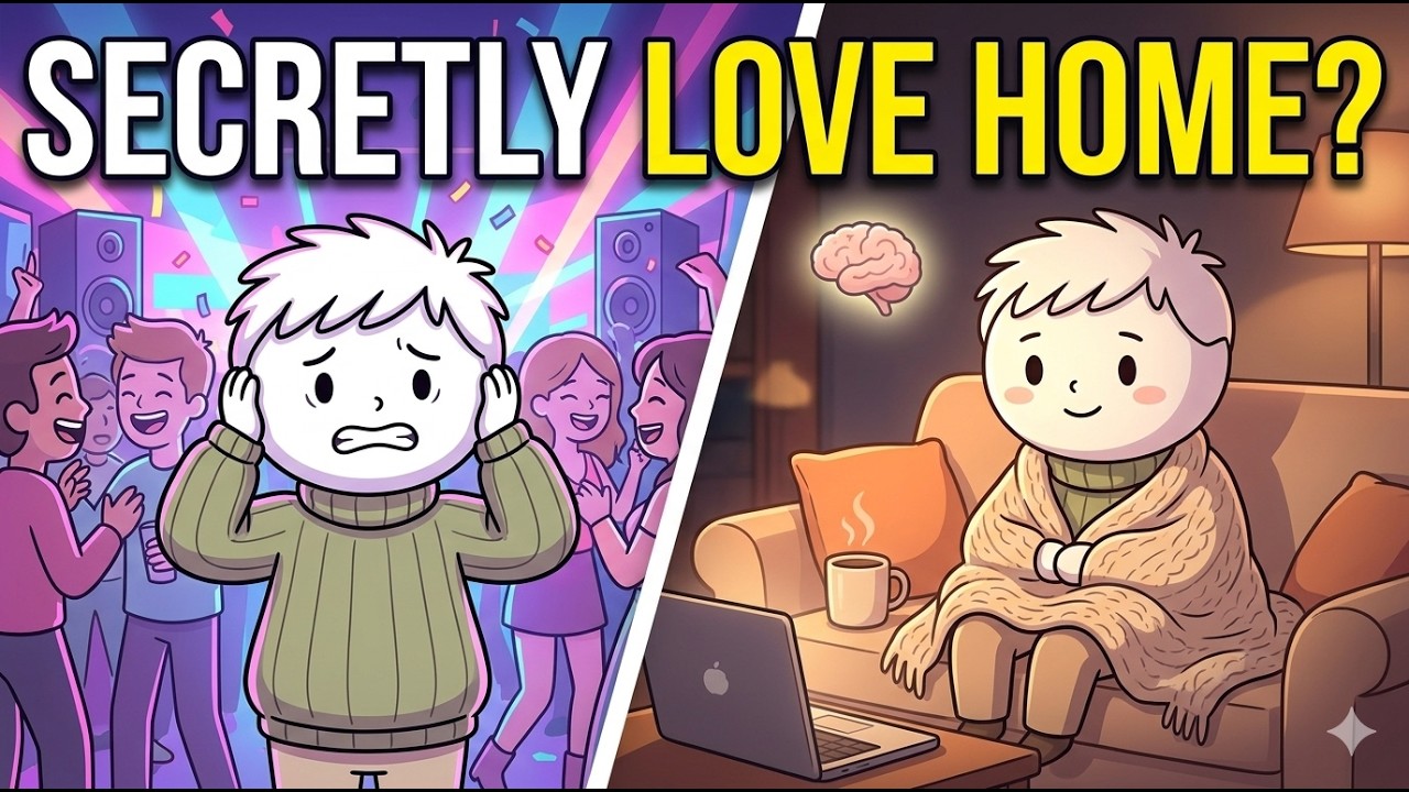 Why Some People Secretly Love Staying Home #psychologyexplained