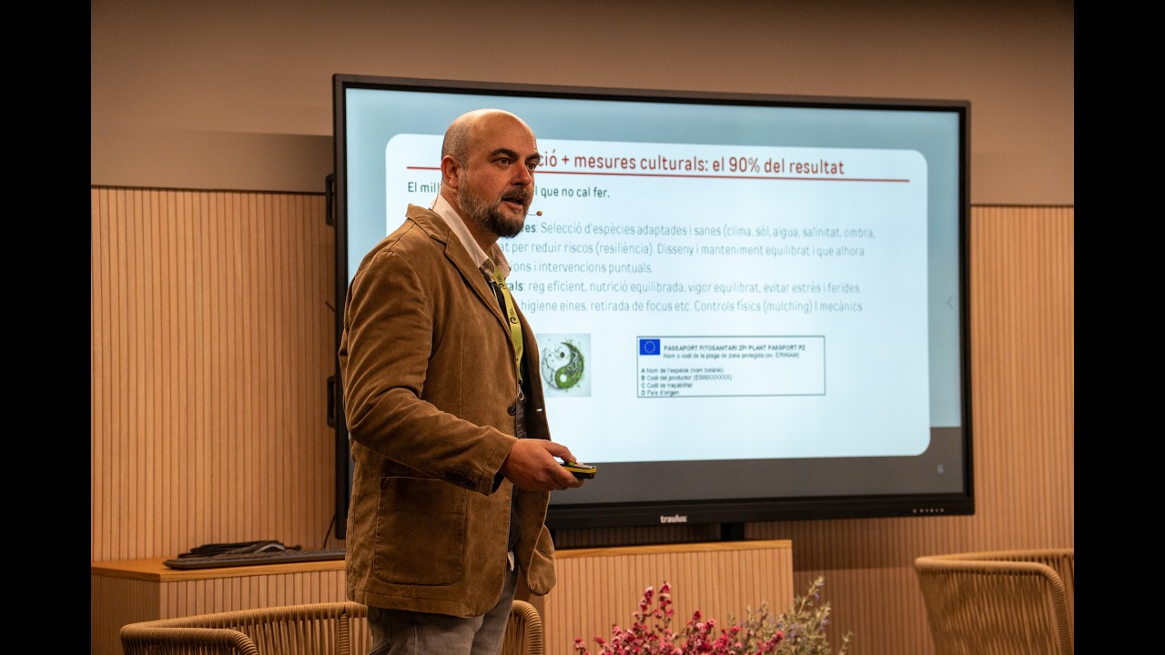 Fòrum 2026 Reptes actuals de la sanitat vegetal en jardineria. Regulació, plagues i assessorament