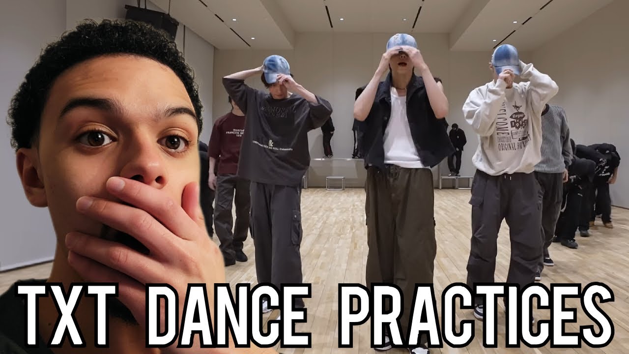 TXT Dance Practices | Tinnitus, MAMA 2022, & I'll See You There Tomorrow | REACTION