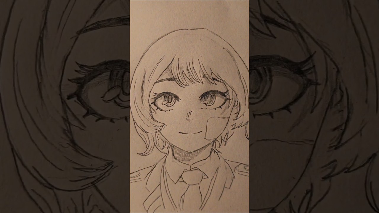 Como dibujar l&iacute;neas guias para la cabeza de tus personajes de anime. #nejire #animeart #tutorial