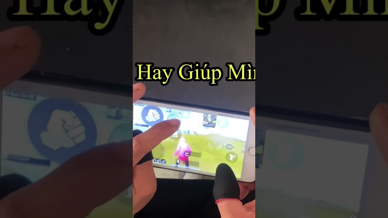 Show Thao T&aacute;c Tay 5 Ng&oacute;n 🔥 iPhone 7 Plus 30fps #shorts #trươngt&acirc;ngaming #pubgmobile #settings
