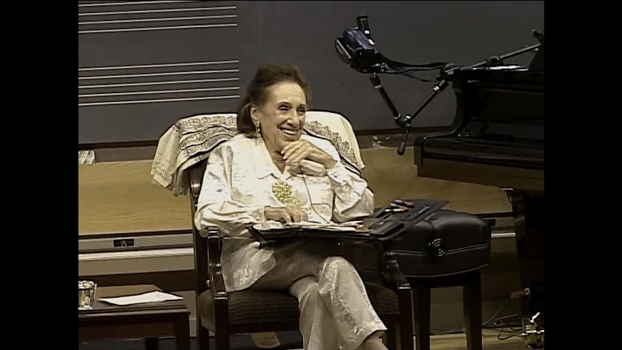 Rosalyn Tureck 2002 lecture (part 1)