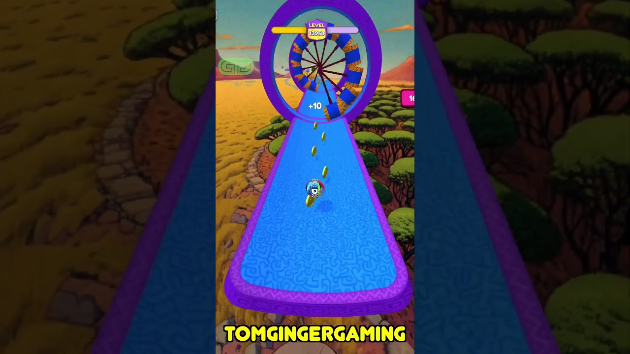 Задание на скоростное прохождение игры Going Balls, уровень 351 #tomgingergaming #goingballs #spe...