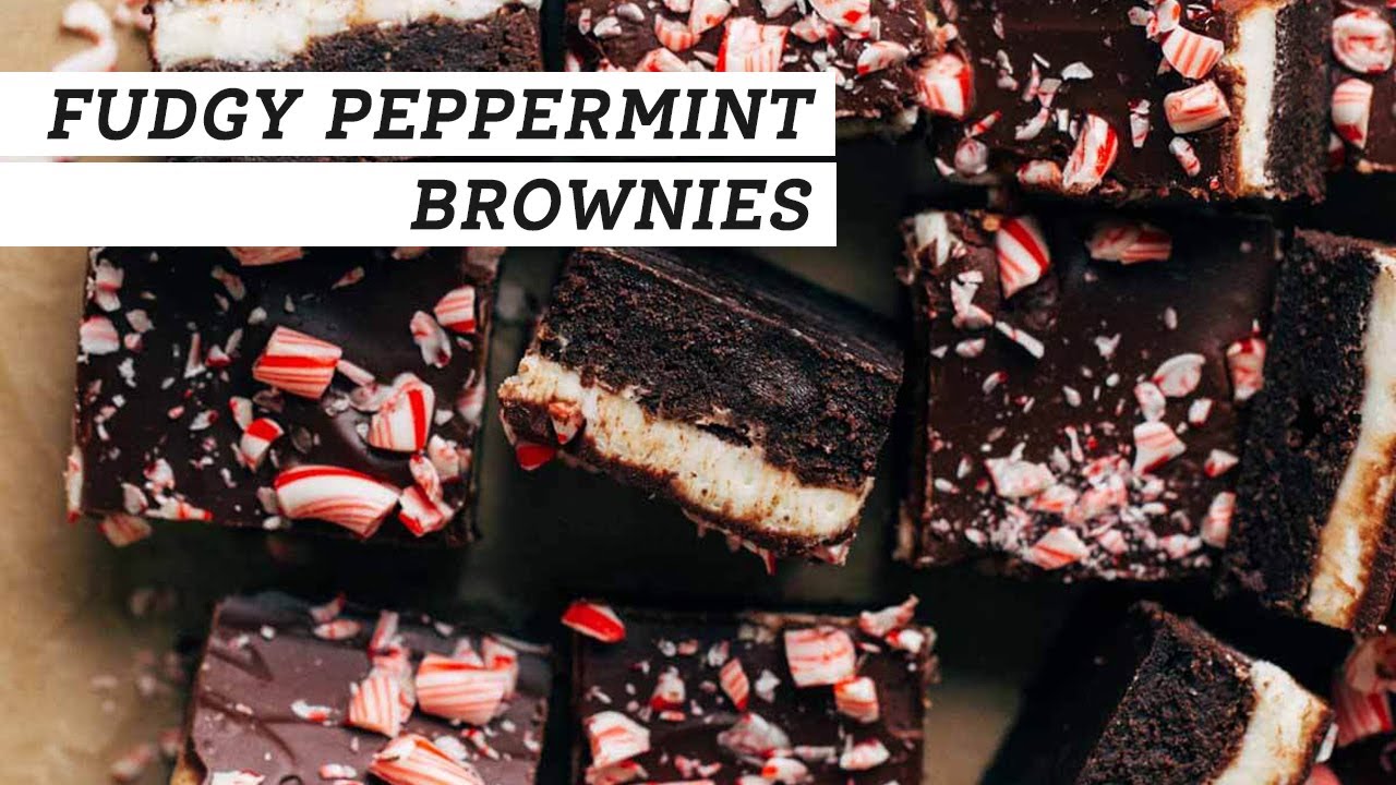 Fudgy Peppermint Brownies