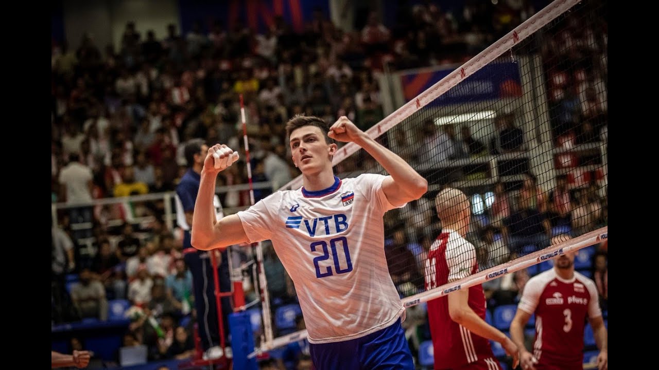 Powerful volleyball player - Ilyas Kurkaev | VNL 2019