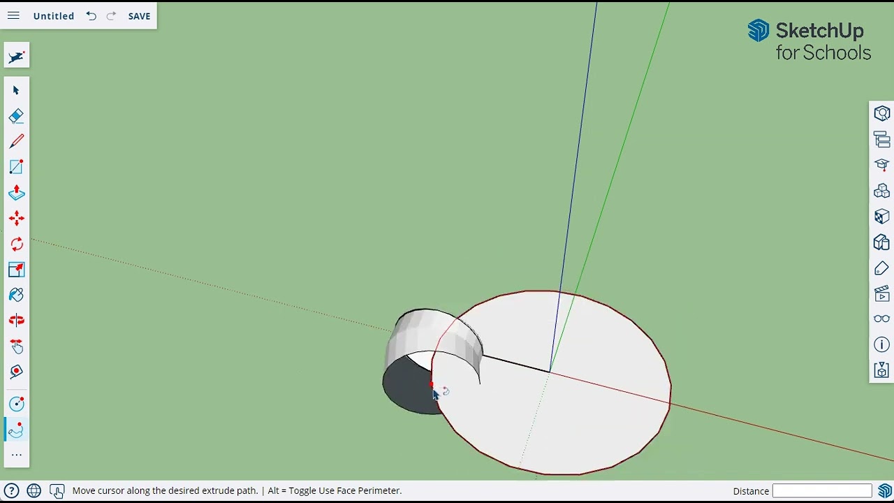 SketchUp for Schools 032 - Donut