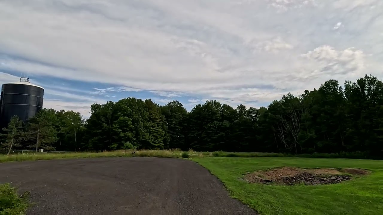 4K Driving Thru Up Wayne County Pennsylvania PA 1 2 3 4 5 6 7 8 Avoy Heights Road RD Community