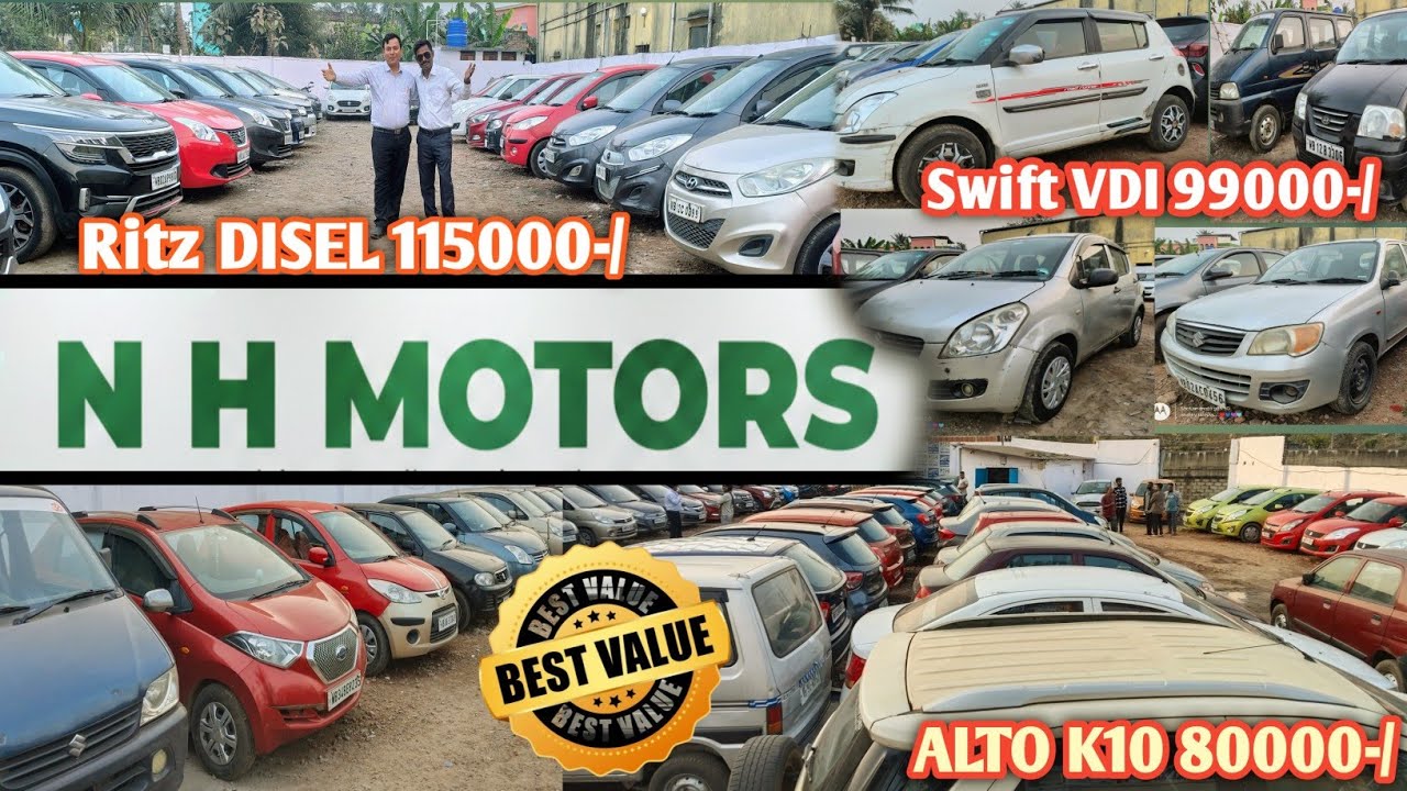 N H MOTORS, Car's Mandi at Kolkata, second hand cars #Choose you car a lots of 100s#Arya Digital Ad