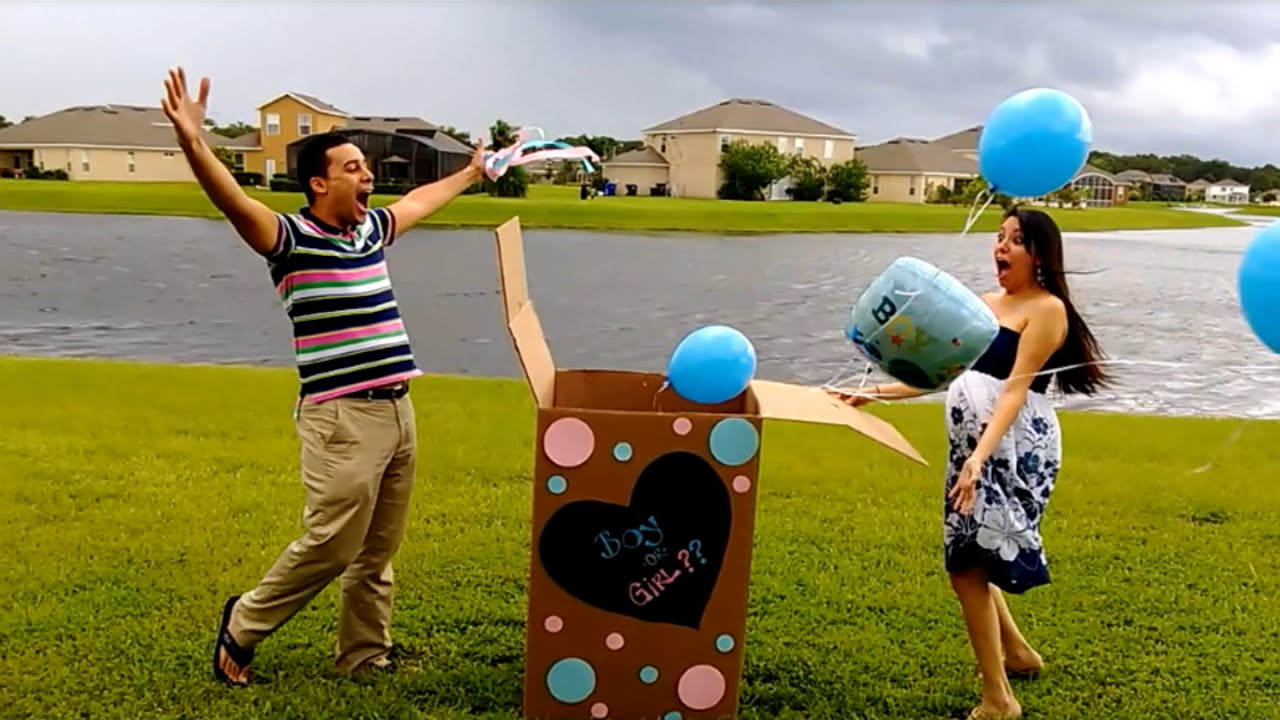 My Baby Gender Reveal Party