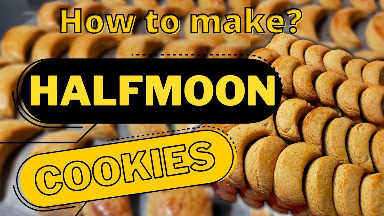 PAANO GUMAWA NG HALFMOON COOKIES | BAKERY STYLE | BUHAY PANADERIA