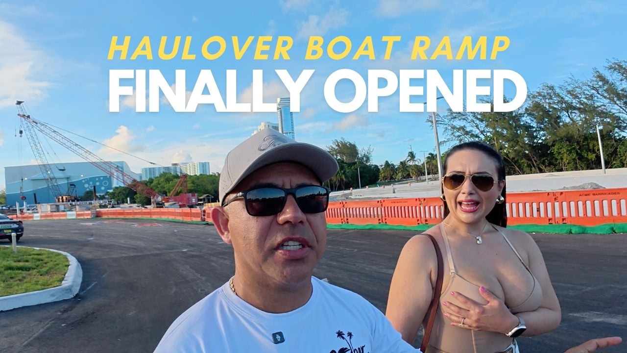 HAULOVER RAMP REOPENS After 3 YEARS! 🚤 | We Helped Boaters + Met Ocean Rescue at the Inlet