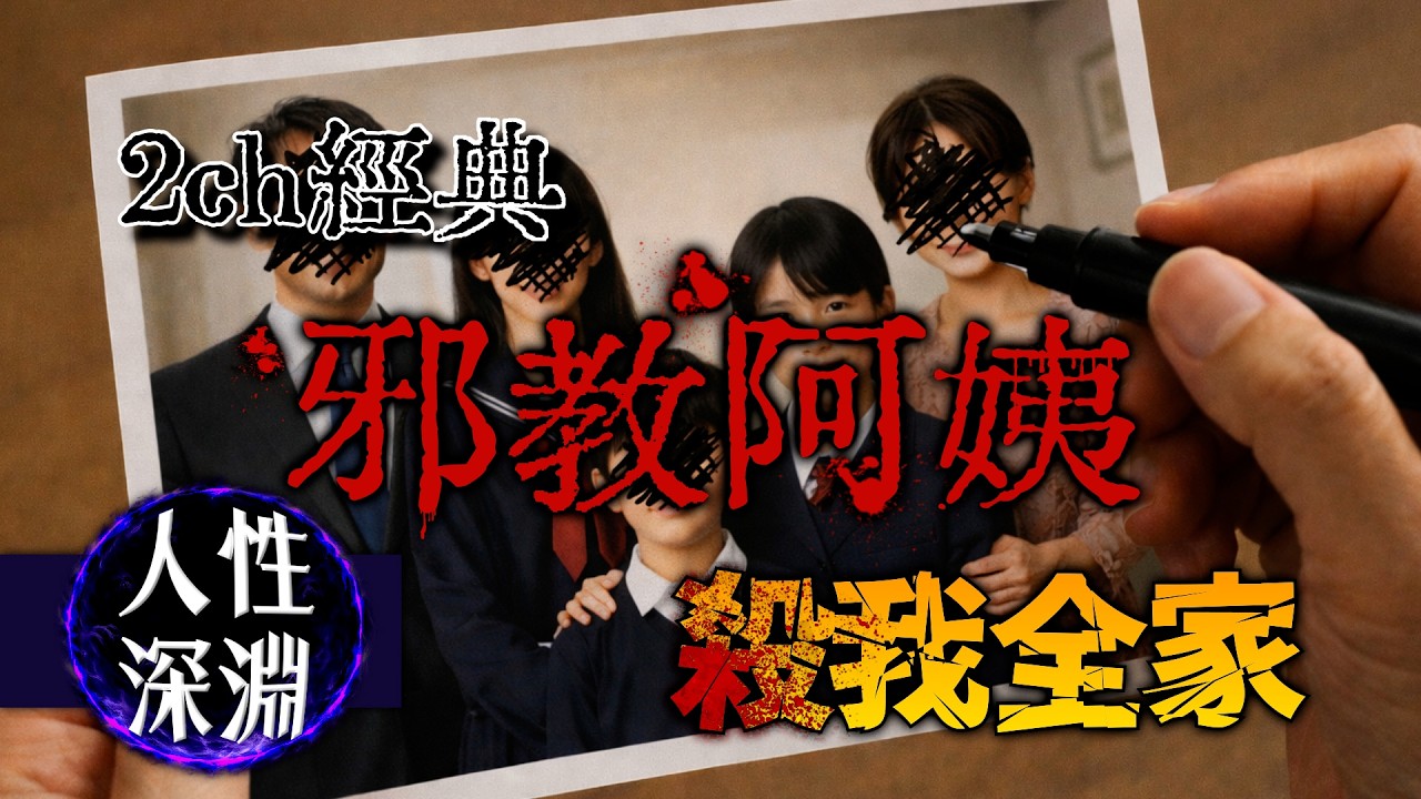 是傳教還是詛咒？那個一直來敲門的傳教阿姨，毀掉我們一家！｜下水道先生