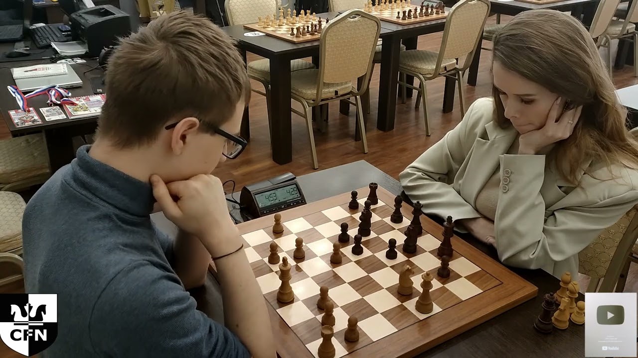 V. Zyryanov (1655) vs WIM I. Baraeva (2027). Chess Fight Night. CFN. Rapid