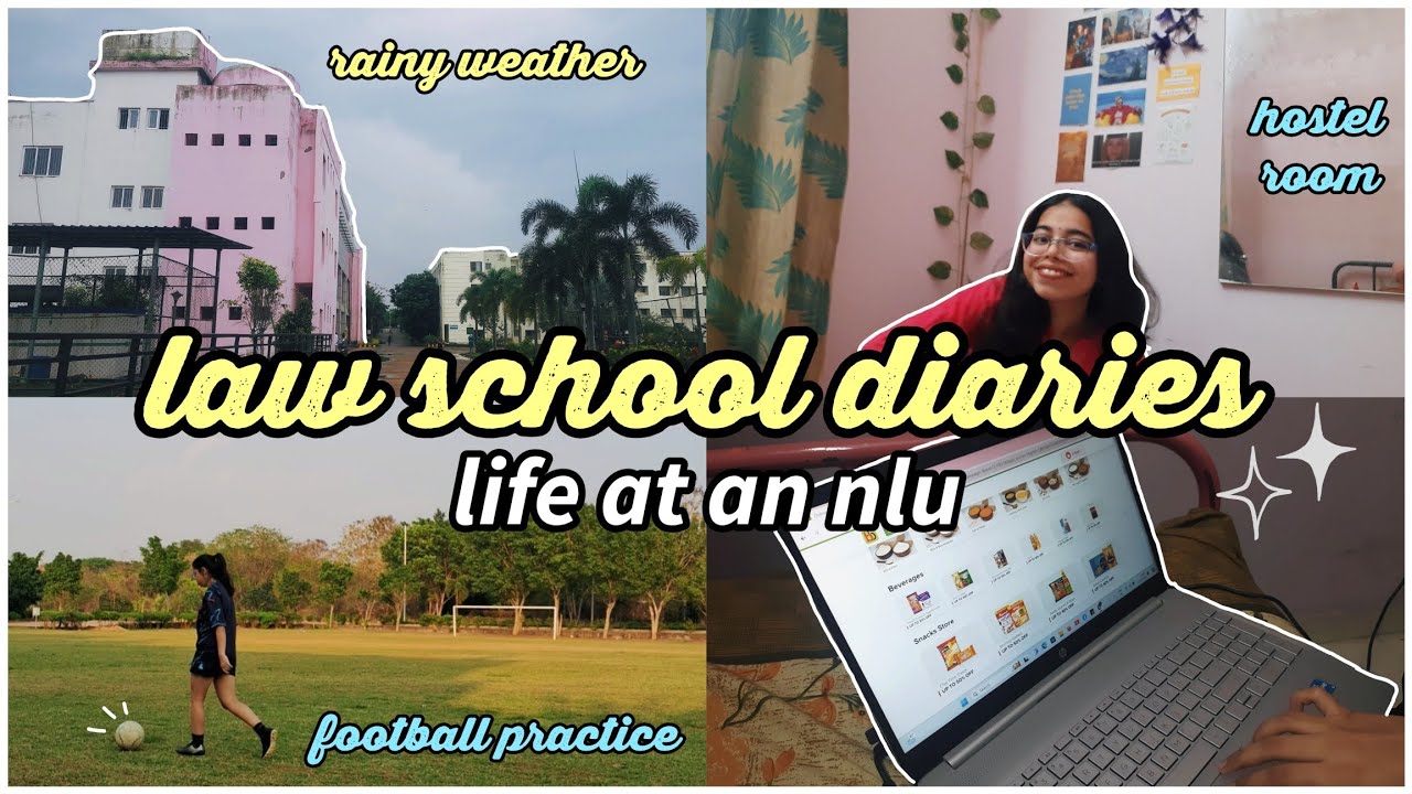 a day in the life of a LAW STUDENT in INDIA ⚖️✨️ | Life at National Law University Odisha