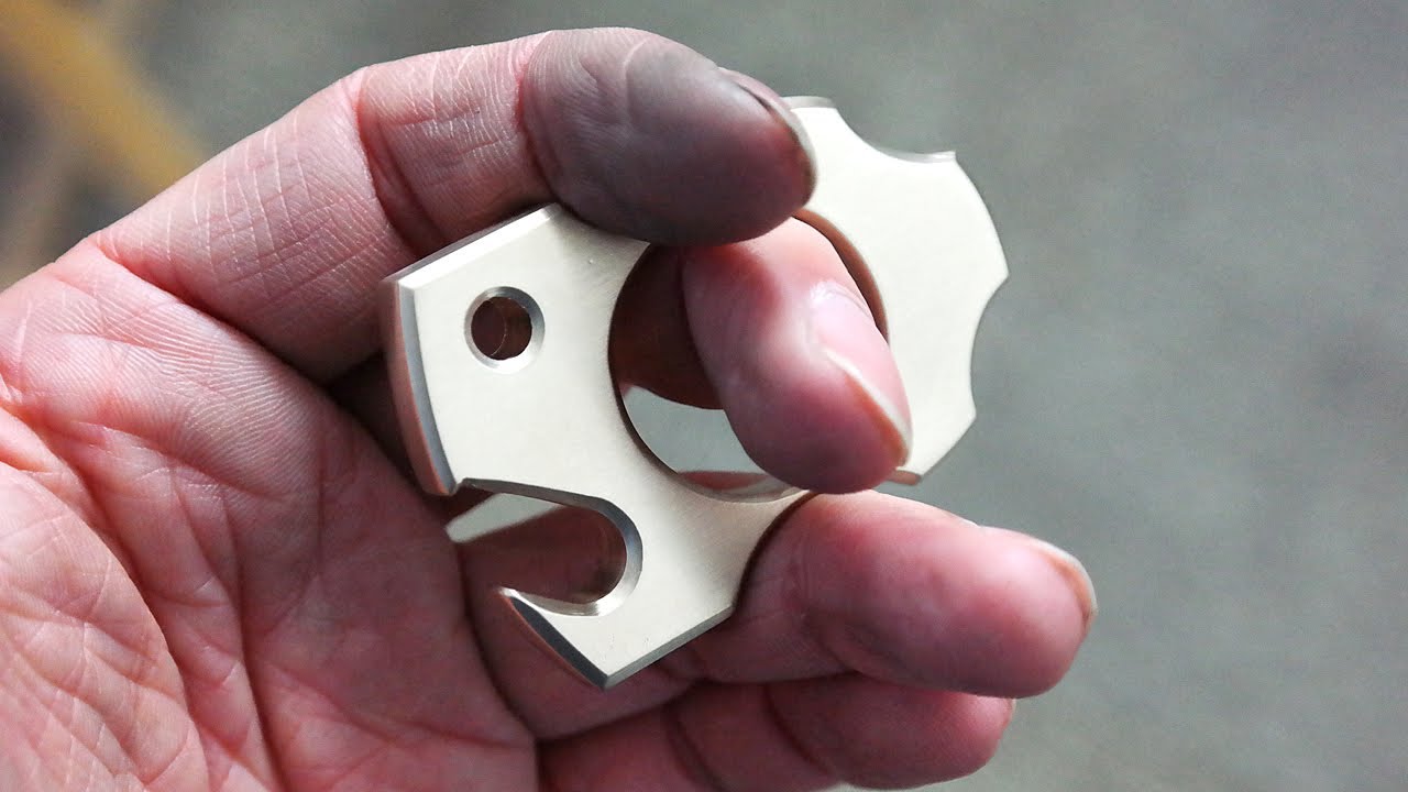 Making a One Finger Knuckle Duster / Bottle Opener