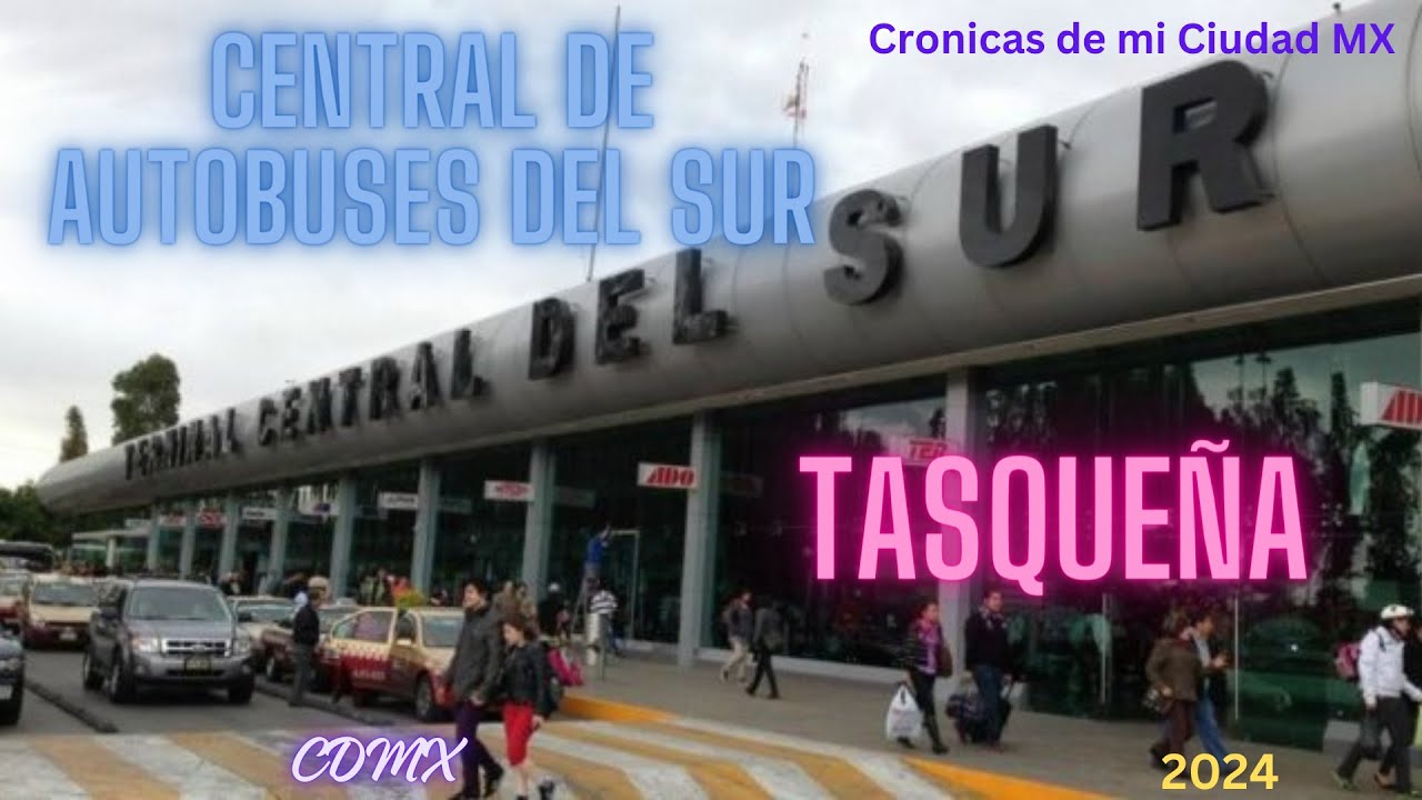 Visitando la Central de Autobuses del Sur, Tasqueña CDMX #walkingtour #autobuses #cdmx #mexicocity
