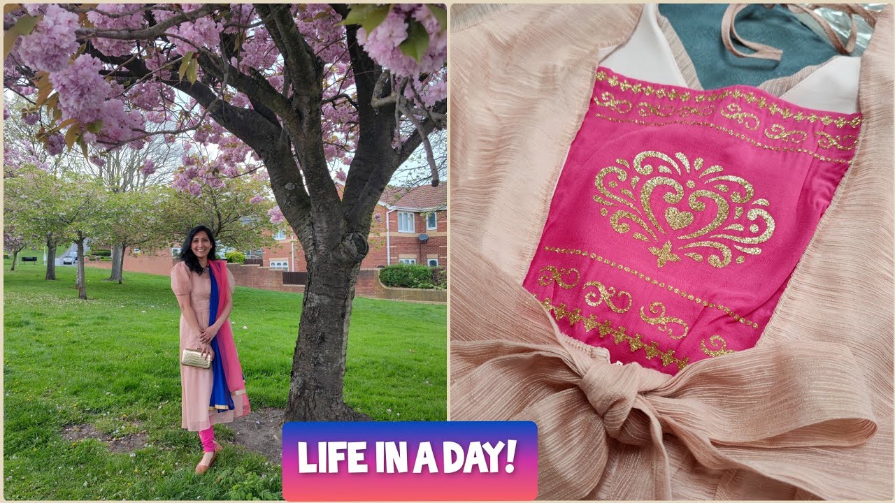 Summer dress to a Kurthi | Millet Palak | Croissant sandwich | Tropical drink & Mango bites