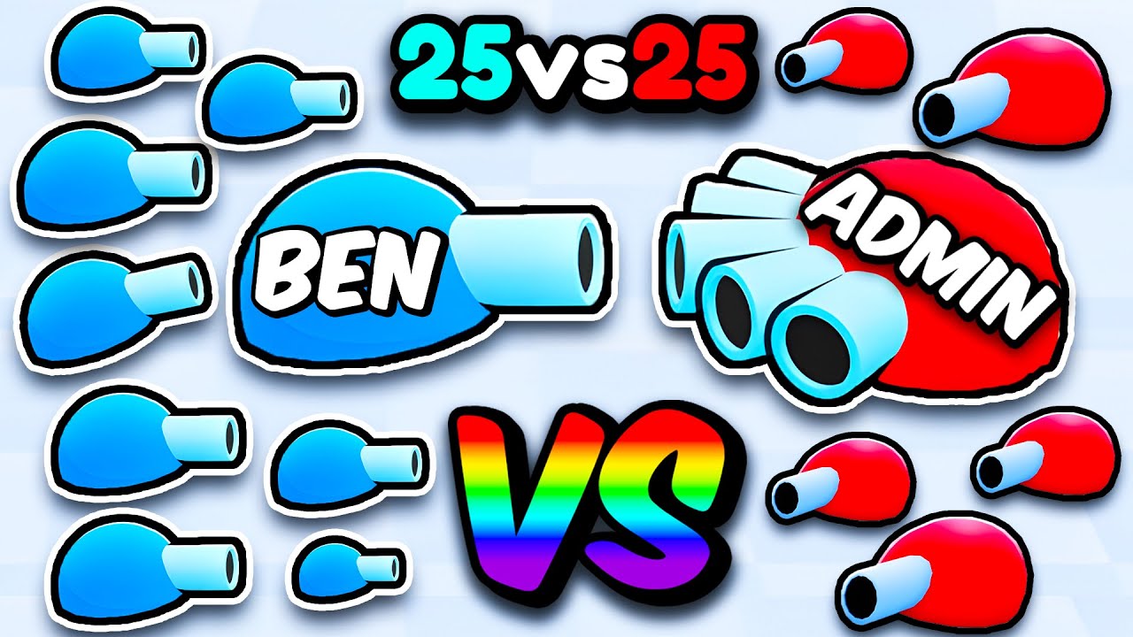 ADMİN GELDİ! 25 TANK VS 25 TANK MODUNU OYNADIK! - Roblox Tank Game