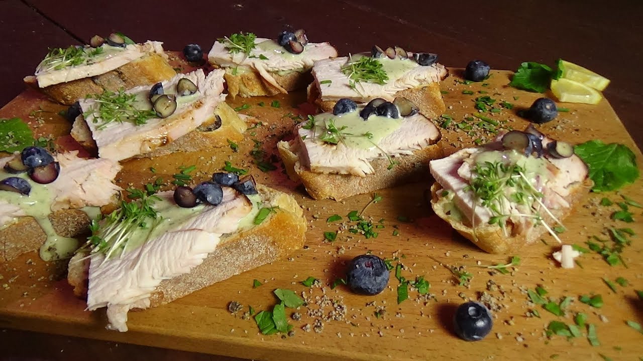 Gesmokte Putenbrust tonnato Style