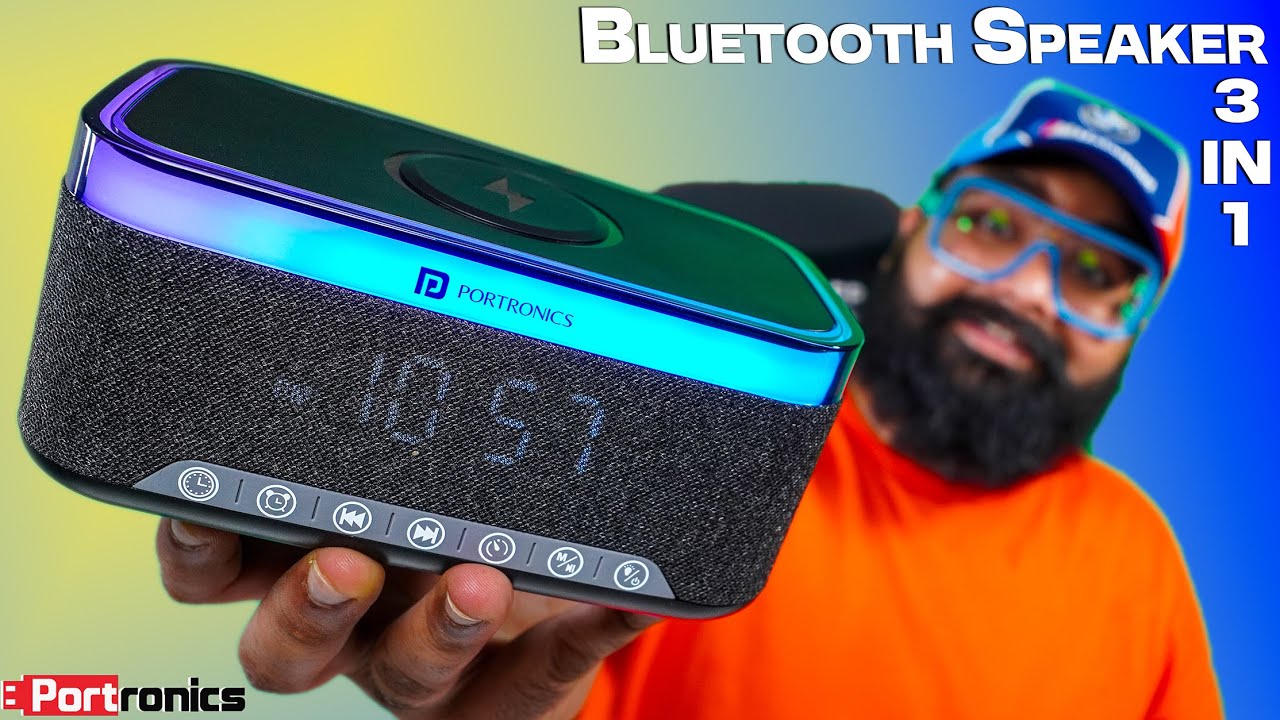 Portronics Trifusion Speaker review 🔥| Portronics trifusion 3 in 1 bluetooth speaker under  ₹1500
