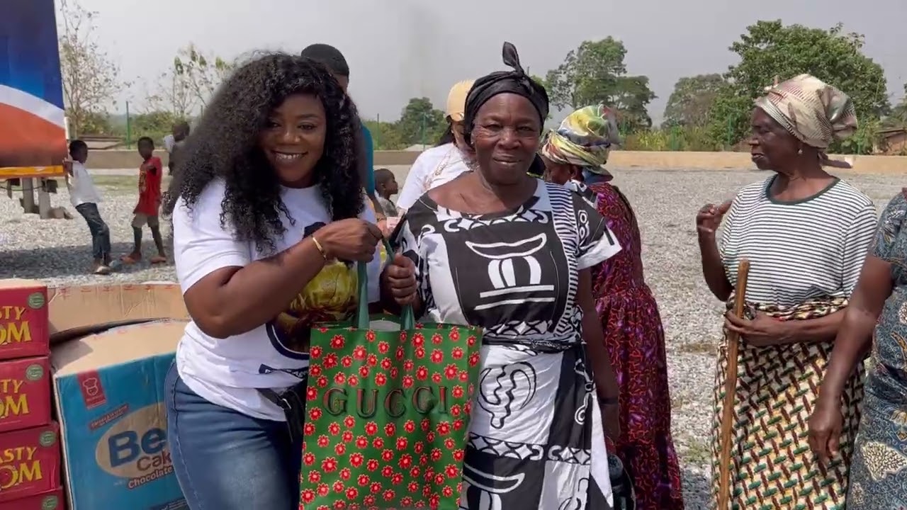 Piesie Esther - A Day of Love & Care with Piesie Aged Foundation at Nsuta Atonsu ❤️
