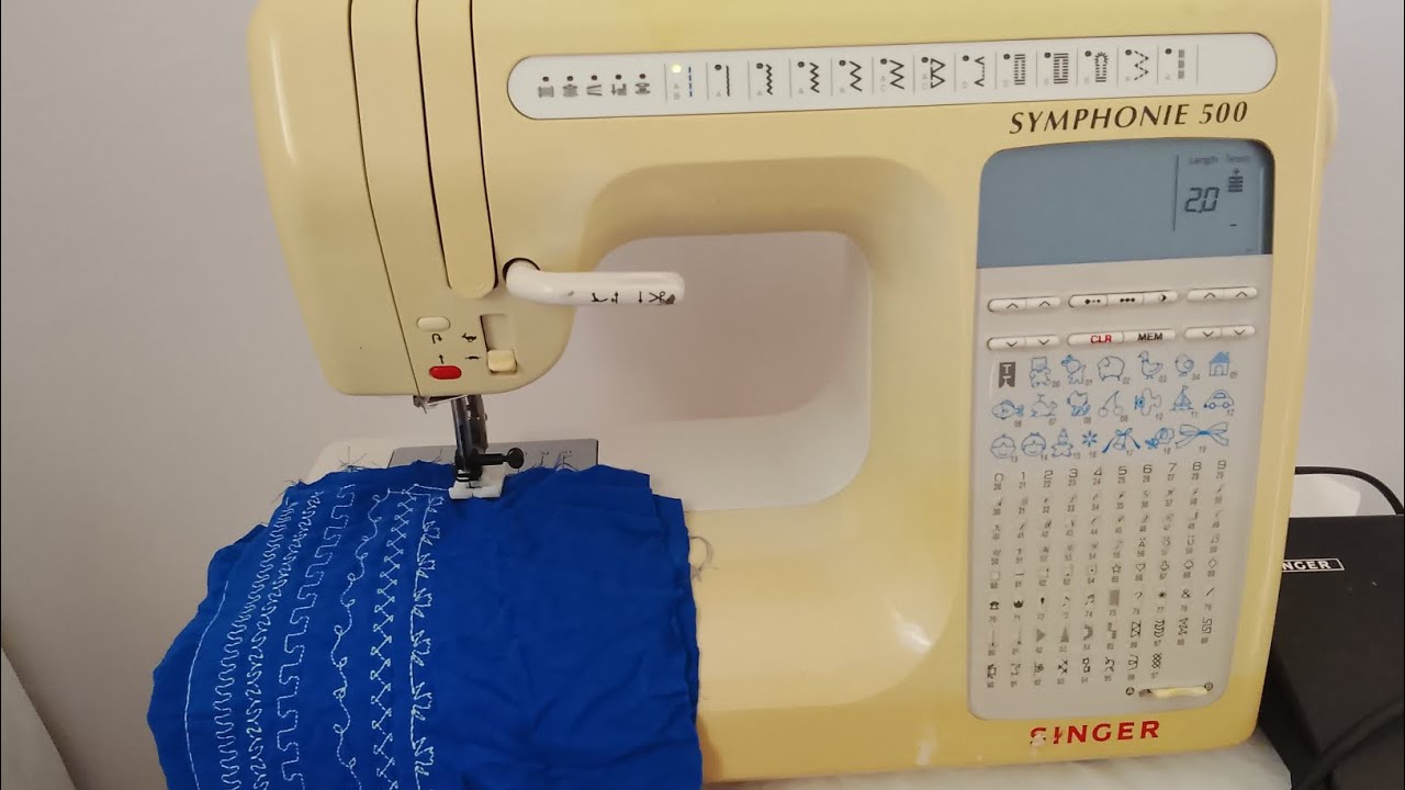 Singer symphonie 500 آلة خياطة اوتوماتيك(1)