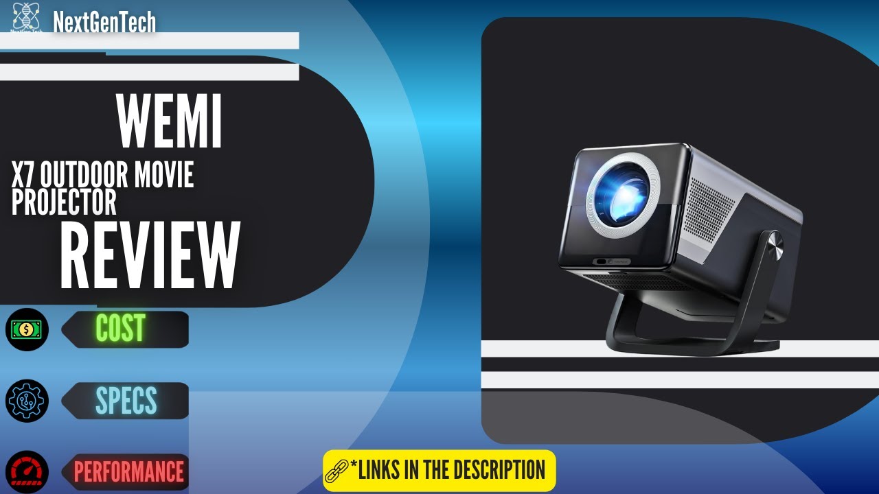 WEMI X7 AI Smart Projector Review | Auto Focus, Keystone & Obstacle Avoidance