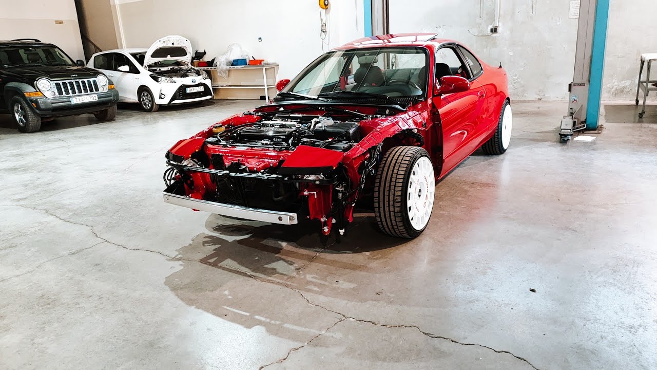 ΑΝΑΚΑΤΑΣΚΕΥΗ TOYOTA CELICA ΓΙΑ ΣΕΜΙΝΑΡΙΟ!!