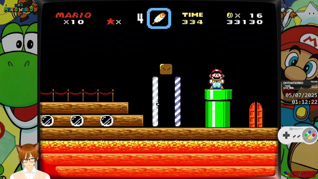 Review : ~Hack~ Brutal Mario (SNES) - Partie 29 : On récupère toutes les pièces Yoshi du World 8