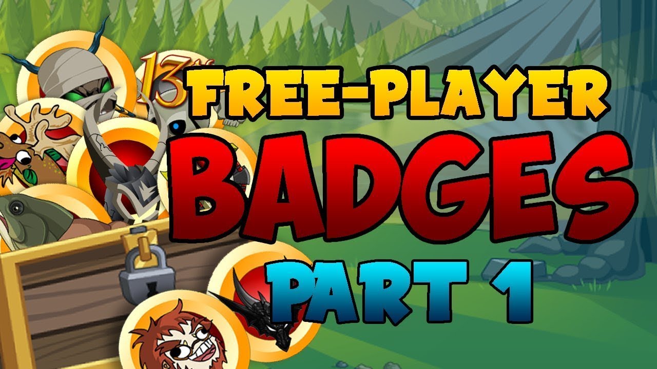 AQWORLDS - 10 EASY To Get BADGES! (NON MEMBERS)