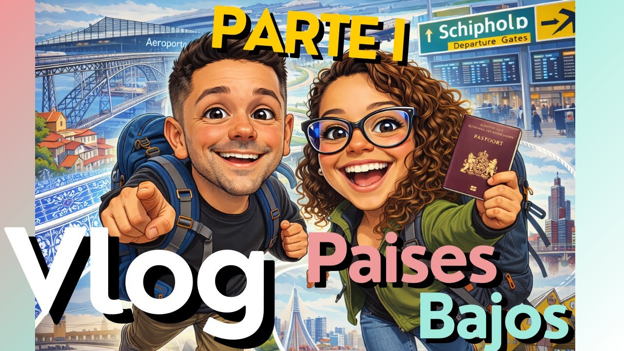 Vlog PARTE I | Primer día en Países Bajos 🇳🇱 | Llegada, Rotterdam de noche y cuánto gastamos