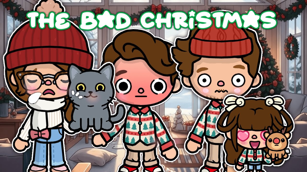 The *BAD* Christmas 🎄⛄️ || *WITH VOICE* 🎙️|| Toca Boca TikTok Roleplay 🩵🌈