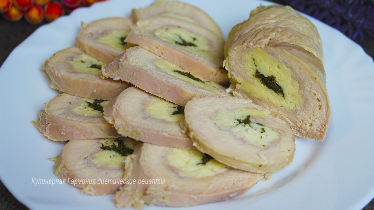Диетический Куриный Рулет. Лучше Любой Колбасы. ПП рецепты