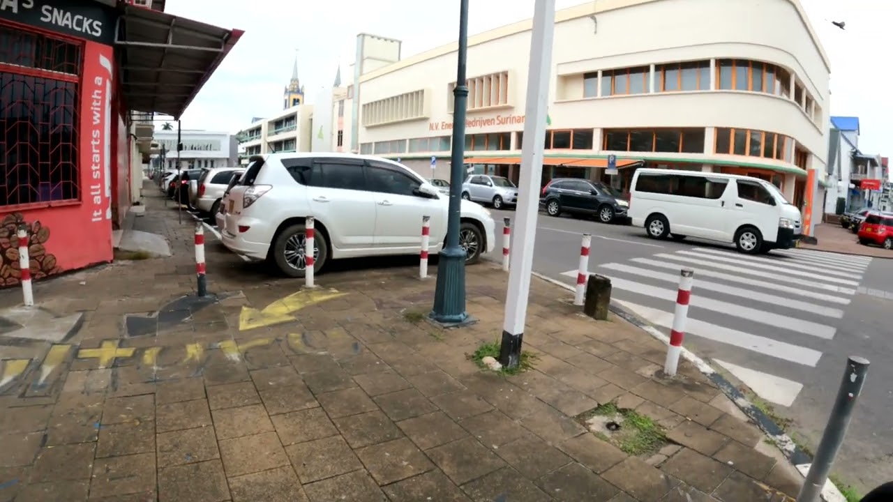 Nena, Walk With Me Along The Heerenstraat and The Lim A Postraat in Paramaribo, Suriname