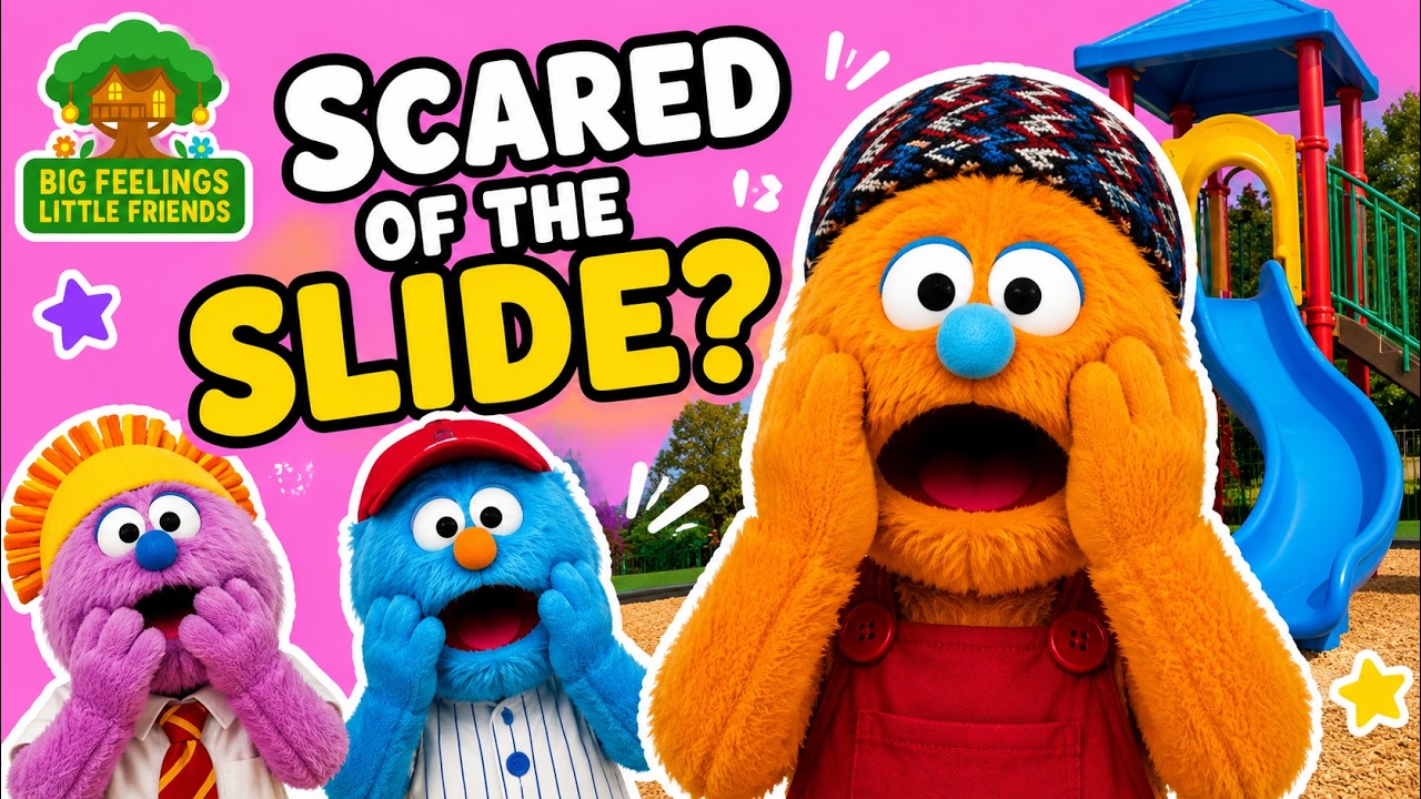 Helping Kids Face Fears | How to Help Toddlers Be Brave | Big Feelings Little Friends