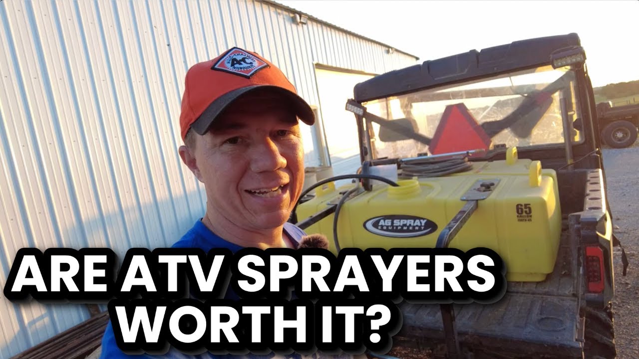 🚜 Using a 65-Gallon ATV Sprayer for the First Time | Ag Spray Equipment Demo by Freedom Farms
