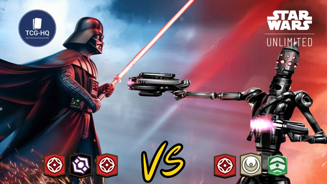 Aggression Darth Vader vs Command IG 88 | Star Wars Unlimited Gameplay