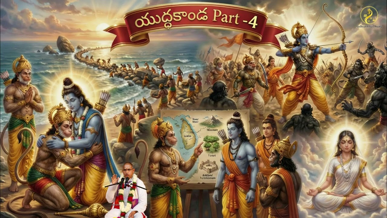 శ్రీమద్ రామాయణం – యుద్ధకాండ | భాగం 4 | బ్రహ్మశ్రీ చాగంటి కోటేశ్వరరావు ప్రవచనం