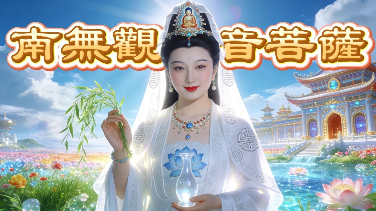 【一聲觀音一聲佛】南無觀世音菩薩 南無阿彌陀佛 佛號唱誦 | Guanyin & Amitabha Healing Mantra