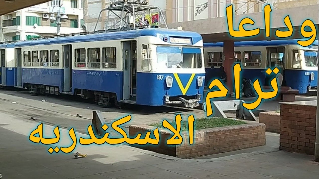 جولة بالترام قبل ايقافها | تطوير ترام اسكندرية
