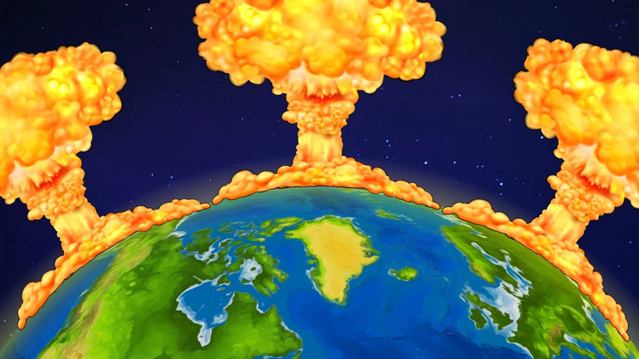 DESTROYING The World With NUCLEAR BOMBS in Red Alert -  Command & Conquer Remastered Collection
